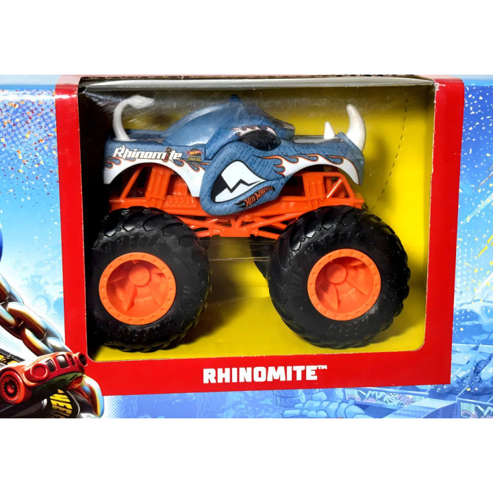 Pista Hot Wheels Arena Monster Trucks Chargin Challenge Azul | Mattel | Pistas e Lançadores