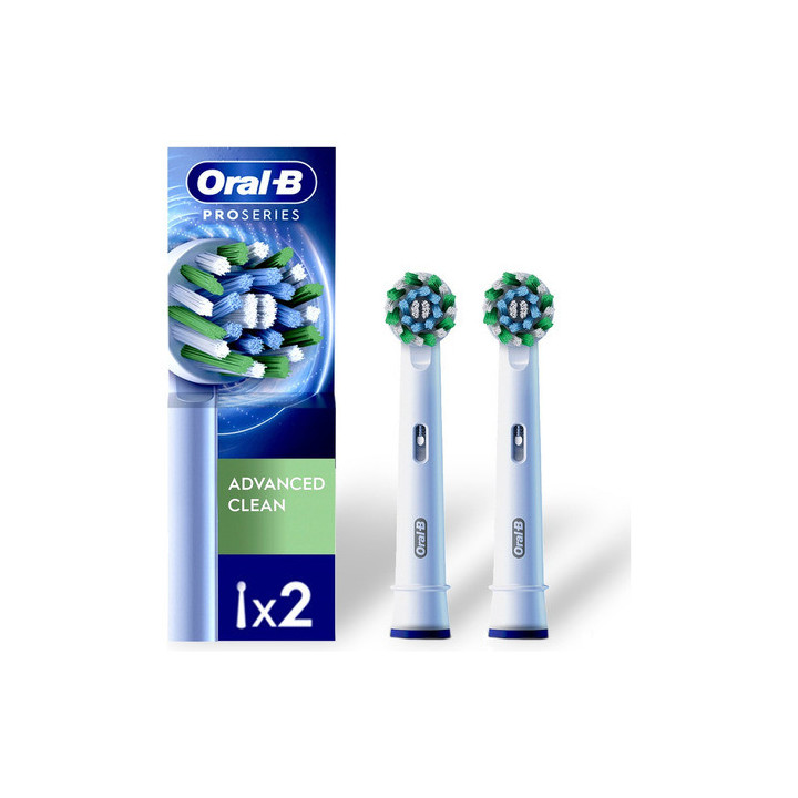 Cabeca De Escova Oral-b Advanced Clean, Cerdas Cross Branco | Cabeças de Escovas