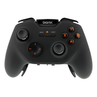 Controle Joystick Sem Fio Bionik Vulkan Preto Bluetooth Para Computador E Android | Gamepads
