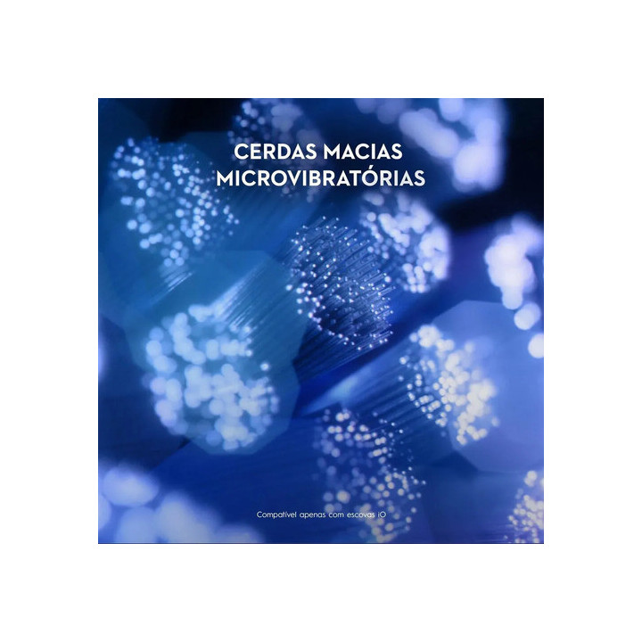 Kit Refil Escova Elétrica Ultimate Clean Io Black - 4 Unds Kit Com 4 Unidades | Oral-B | Escovas Elétricas