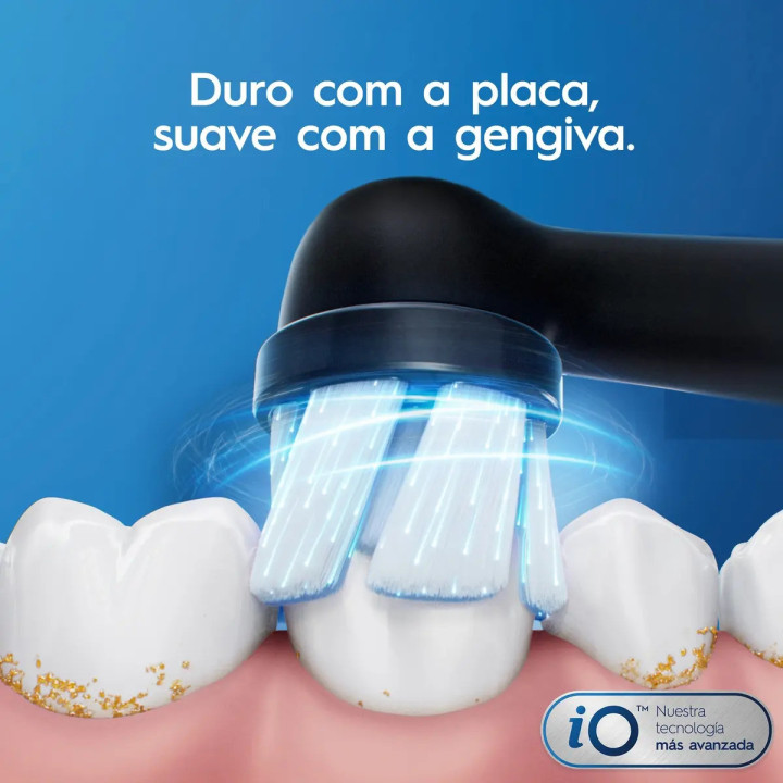 Escova De Dente Elétrica Oral-b Io2, 1 Cabo + 1 Refil + Carregador | Escovas Elétricas