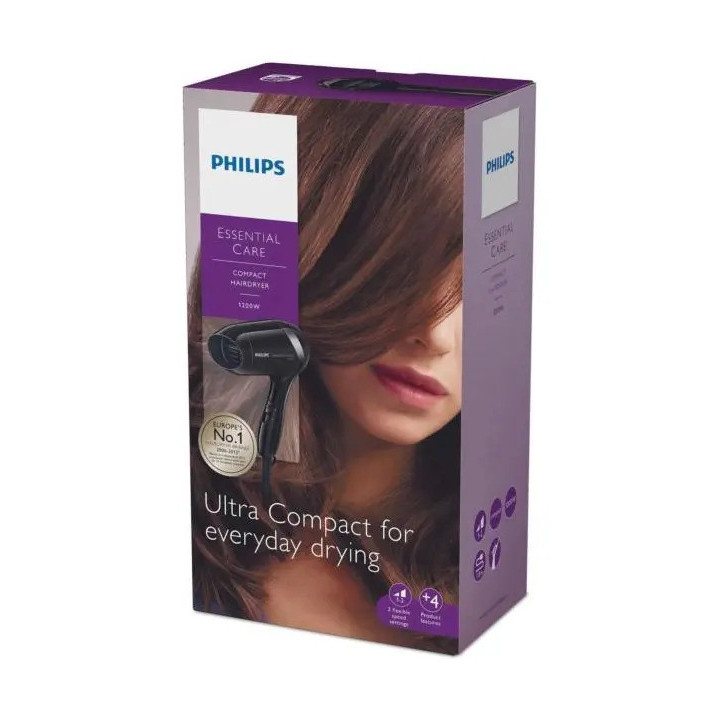 Secador De Cabelo Philips Essential Care Bhd001 1200w - Secadores de Cabelo