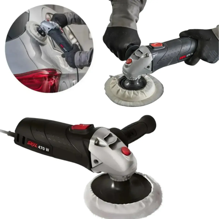 Politriz Angular 5 470w 9051 Skil Cor Preto E Cinza 127v | Polidor