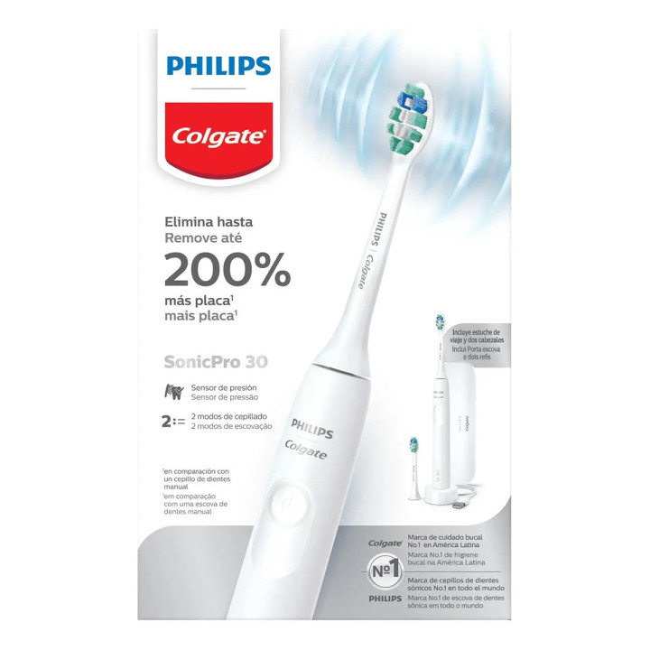 Philips Colgate Sonicpro 30 Branco 127v/220v Escova De Dente | Escovas Elétricas
