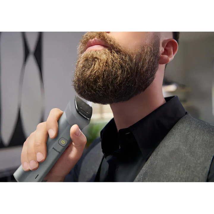 Philips Aparador De Pelos Multigroom 12em1 Mg5950/15 Cor Prateado 127/220v | Máquinas de Cortar Cabelo