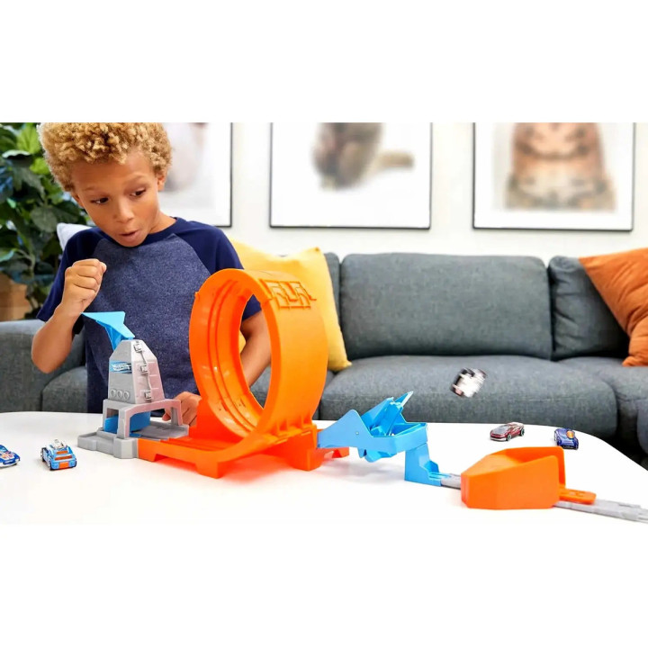 Kit 3 Pistas De Campeonato Hot Wheels Gbf83, Gtv13 E Gjm75 Sortido | Pistas e Lançadores