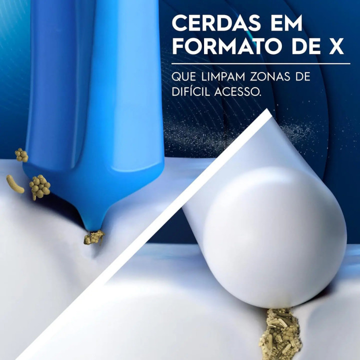 Refil Sensi Ultrafino Para Escova Eletrica Oral-b C/ 4 Un Azul | Escovas de Dentes