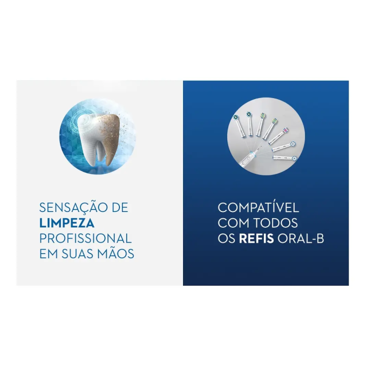 Escova Dental Elétrica Precision Clean Oral-b Vitality Pro Series 1| Escovas Elétricas