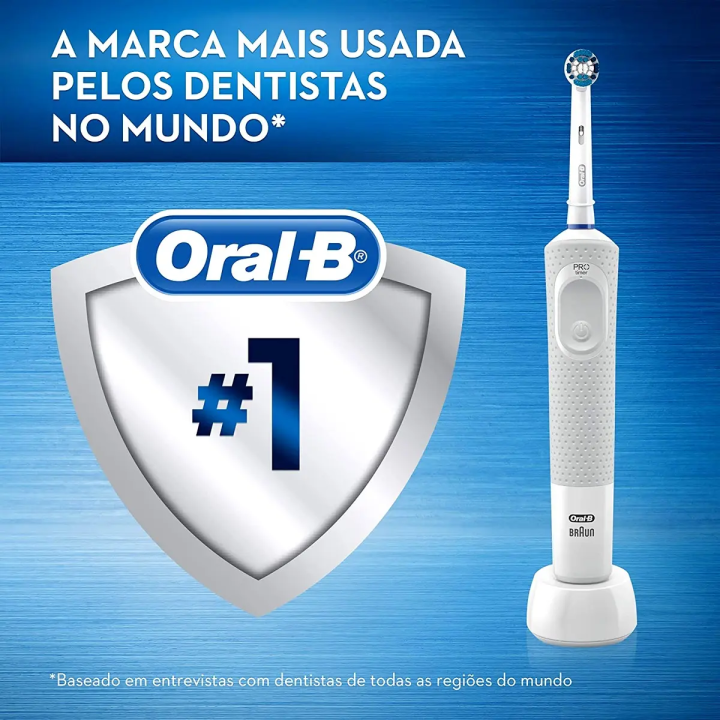 Escova Dental Elétrica Precision Clean Oral-b Vitality Pro Series 1| Escovas Elétricas