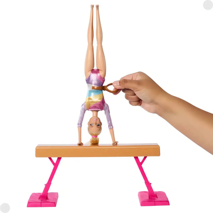 Boneca Barbie Profissões Ginasta Loira Hrg52 Mattel | Bonecas, Bonecos e Bebês