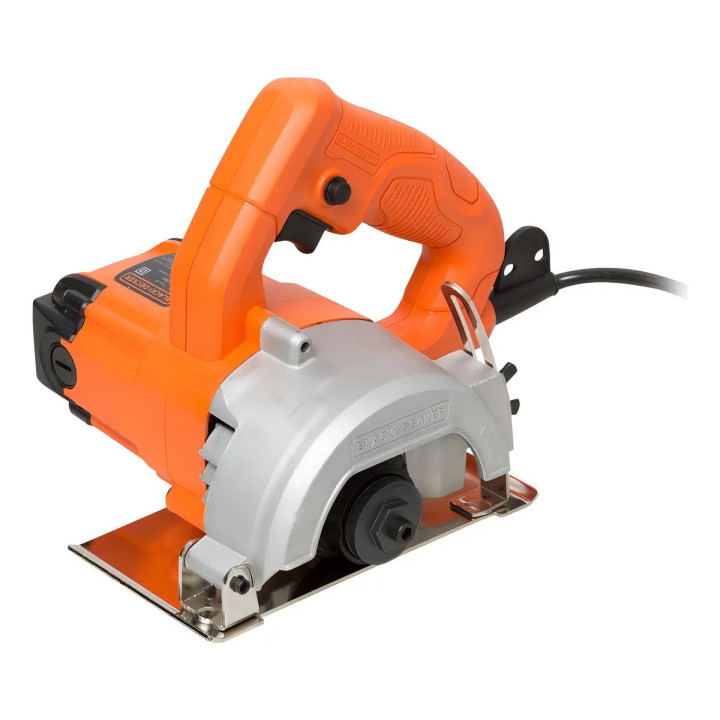 Serra Mármore 115mm Black Decker Modelo Bd115 Ferramenta De Corte Com Potência De 1100w Ideal Para Cortes Em Mármore Granito E C