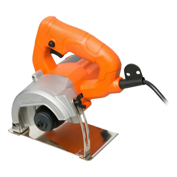 Serra Mármore 115mm Black Decker Modelo Bd115 Ferramenta De Corte Com Potência De 1100w Ideal Para Cortes Em Mármore Granito E C